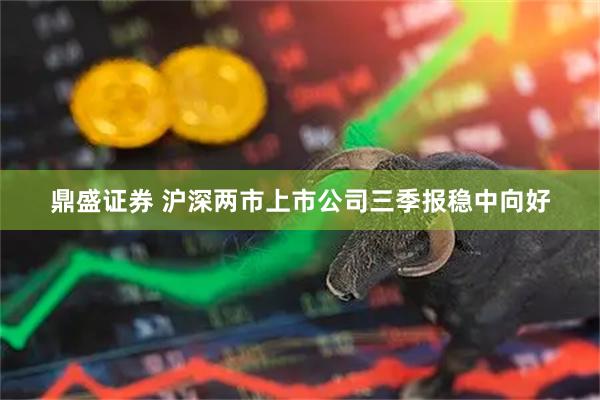 鼎盛证券 沪深两市上市公司三季报稳中向好